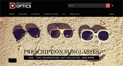Desktop Screenshot of designeroptics.com